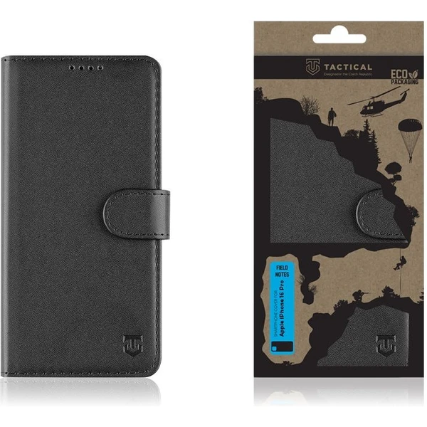 Tactical Field Notes pouzdro Apple iPhone 16 Pro černé - Pouzdra - Obrázek e7e4bdabf099477297e731702927d183