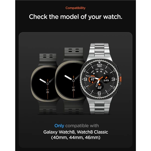 Spigen DuraPro Flex řemínek Samsung Galaxy Watch8 (40/44/46mm) černý - Řemínky - Obrázek e7f7ae4a489d48aa9d252a39519d2c51