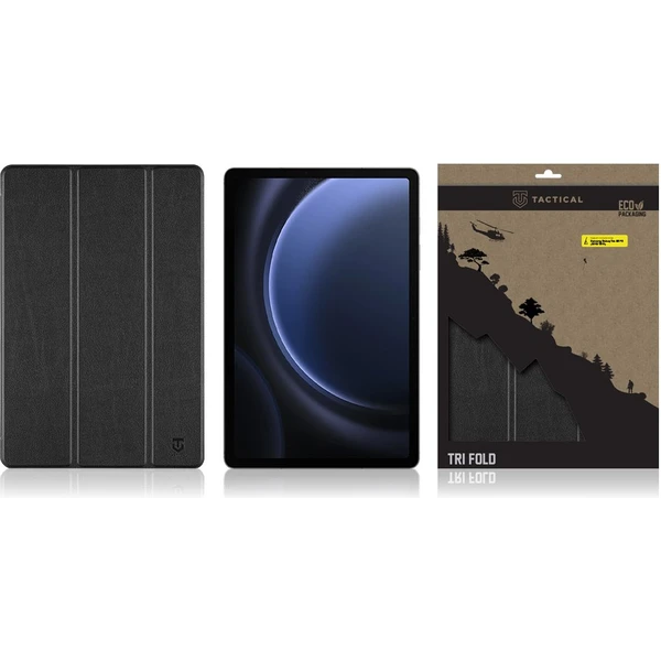 Tactical Book Tri Fold pouzdro Samsung Galaxy Tab S9 FE/S10 FE/S10 Lite černé - Pouzdra - Obrázek e7fd4e09a75244c9a84b51bac5aa8b5e