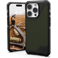 UAG Metropolis LT Magsafe Kevlar kryt iPhone 16 Pro olivově zelený - Pouzdra