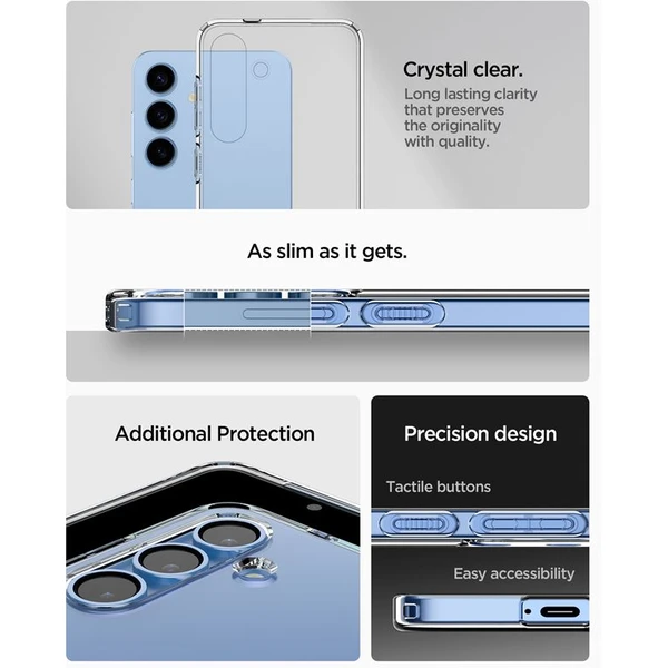 Spigen Liquid Crystal kryt Samsung Galaxy S25 čirý - Pouzdra - Obrázek e85946e560cc48ad86f34b6d565f466b