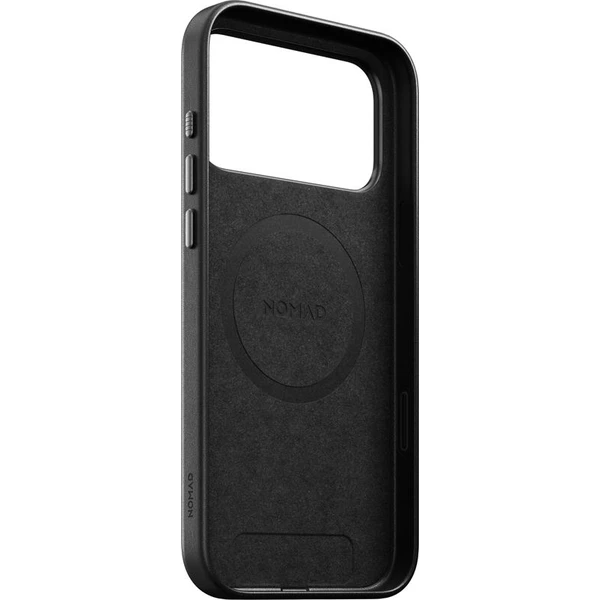 Nomad Traditional Leather Case MagSafe kožený kryt iPhone 17 Pro Max Black - Pouzdra - Obrázek e87115e7ceaa4d06b5bedfb16649008f