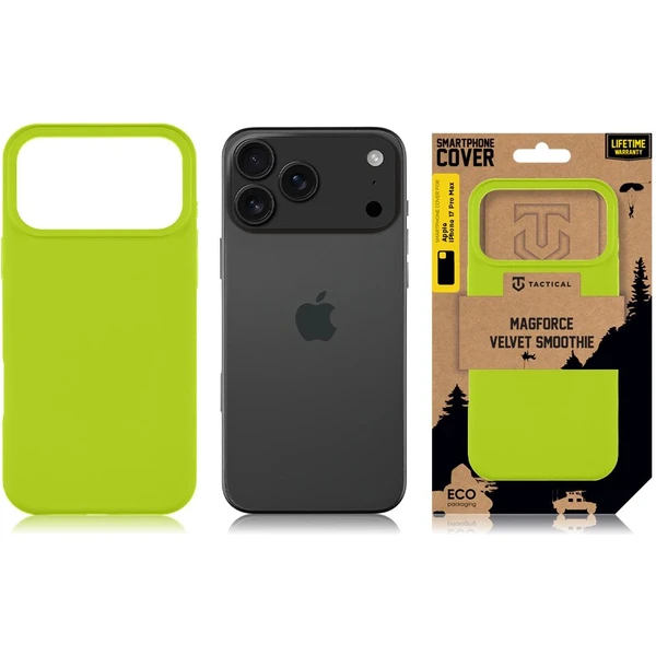 Tactical MagForce Velvet Smoothie kryt Apple iPhone 17 Pro Max Avocado - Pouzdra - Obrázek e89560b48c7d45a3bf45d1dcadbc1d66