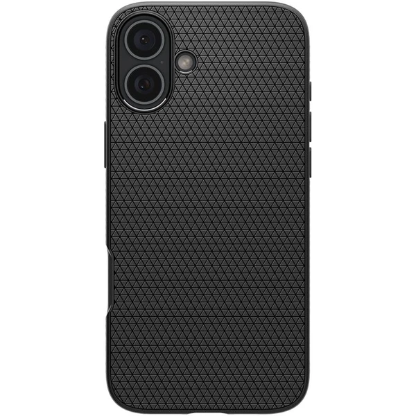Spigen Liquid Air kryt iPhone 16 Plus matte black - Pouzdra - Obrázek e8966464654544e49face83b0562cce1