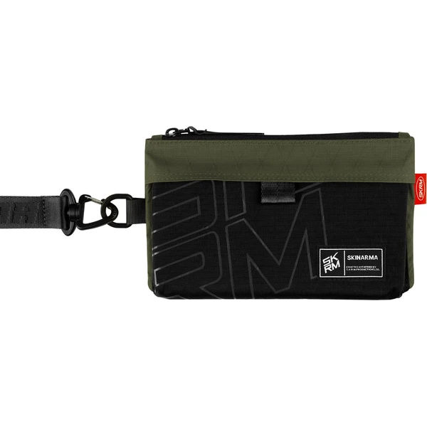 SKINARMA Jager Clutch Crossbody taška Olive - Popruhy a crossbody - Obrázek e8c44a7f44cb4b348d1e93d13467382d