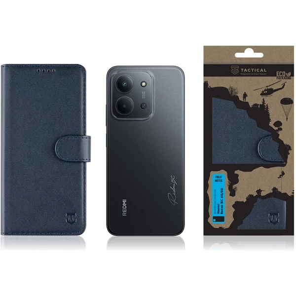 Tactical Field Notes pouzdro Xiaomi Redmi 15C 4G/5G modré - Pouzdra - Obrázek e8d15b9359654bfbb5eb0783c68b8587