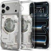Spigen Ultra Hybrid MagSafe kryt iPhone 18 Pro/17 Pro zero one natural titanium - Pouzdra