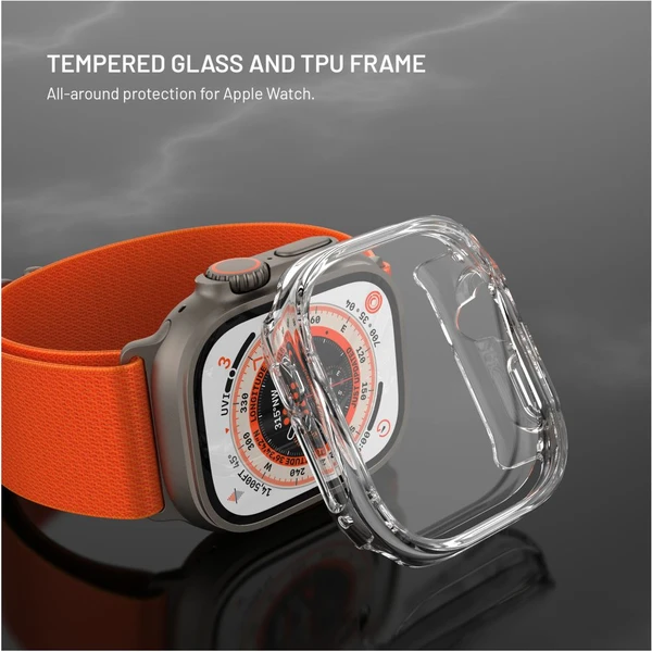 FIXED Pure Watch pouzdro s temperovaným sklem Apple Watch Ultra 49mm čiré - Pouzdra - Obrázek e8e689e352274d6b8c6ede3f730088fd