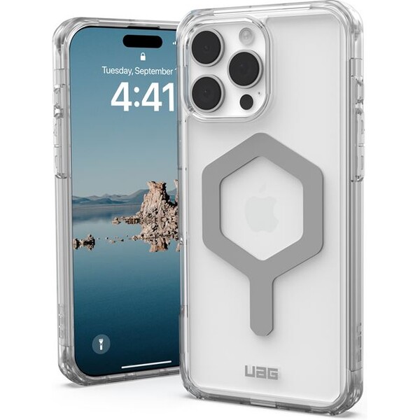 UAG Plyo Magsafe kryt iPhone 16 Pro Max bílý/stříbrný