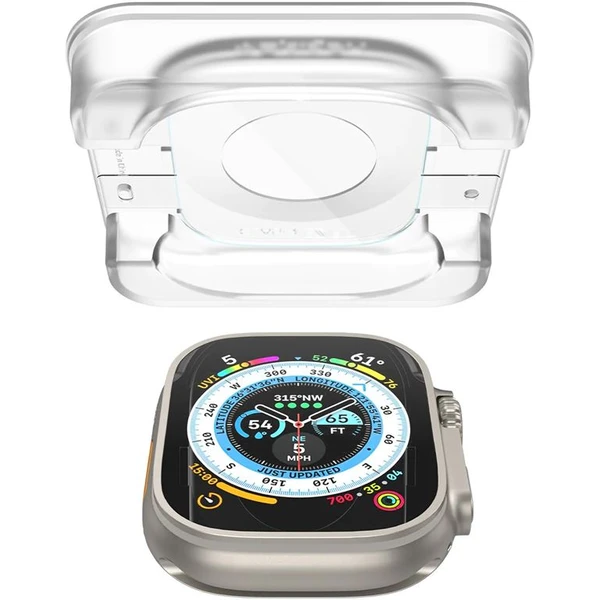 Spigen Glass EZ Fit 2 Pack sklo Apple Watch Ultra 49mm čiré - Ochranné folie a skla - Obrázek e90e1bc072c34a9db0e58efd0434cc39
