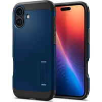 Spigen Tough Armor MagSafe kryt iPhone 16 navy blue - Pouzdra
