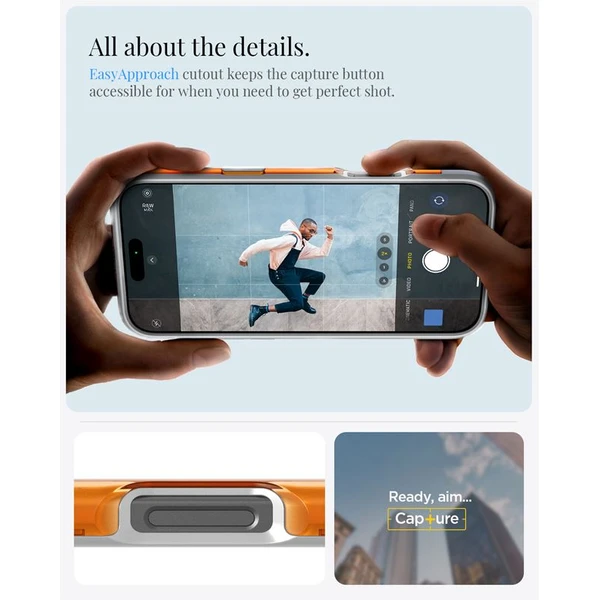 Spigen Classic C1 MagSafe kryt iPhone 16 Pro Max tangerine - Pouzdra - Obrázek e96c6336d275489ba4fe3f0c49a45fb7