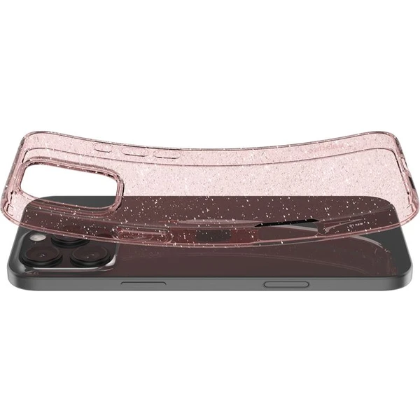 Spigen Liquid Crystal Glitter kryt iPhone 16 Pro Rose Quartz - Pouzdra - Obrázek e99e106347454317915fbe847b852afd