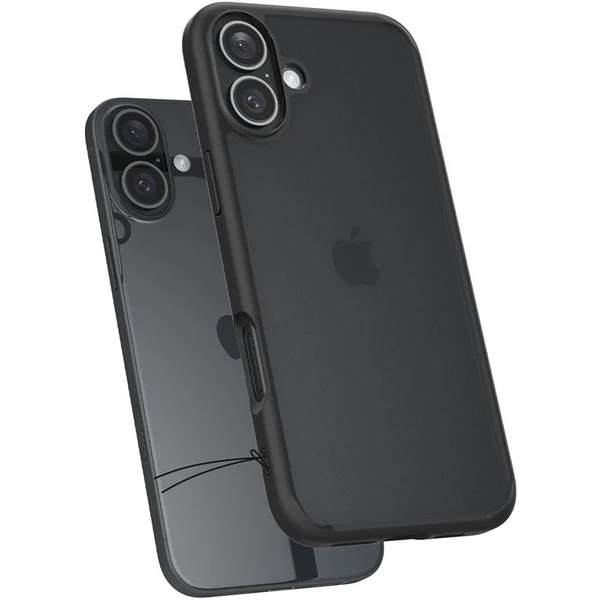 Spigen Ultra Hybrid kryt iPhone 16 frost black - Pouzdra - Obrázek e9a10d6fee484bb5a9778c1e245e13f4