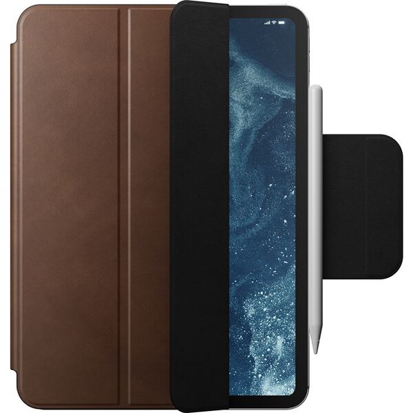 Nomad Leather Folio pouzdro pro iPad Pro 11" (M4) hnědé