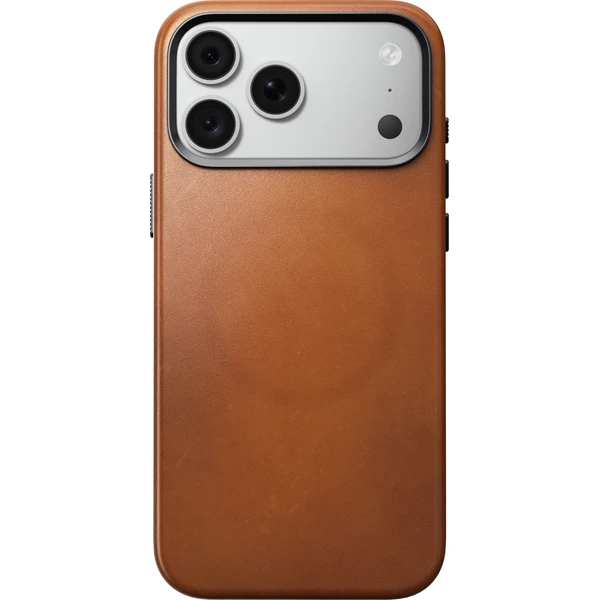 Nomad Traditional Leather (Horween) MagSafe kožený kryt iPhone 17 Pro Max/18 Pro Max Saddle - Pouzdra - Obrázek e9d56e2aa1af4b67933bcbab6b7c4c7d