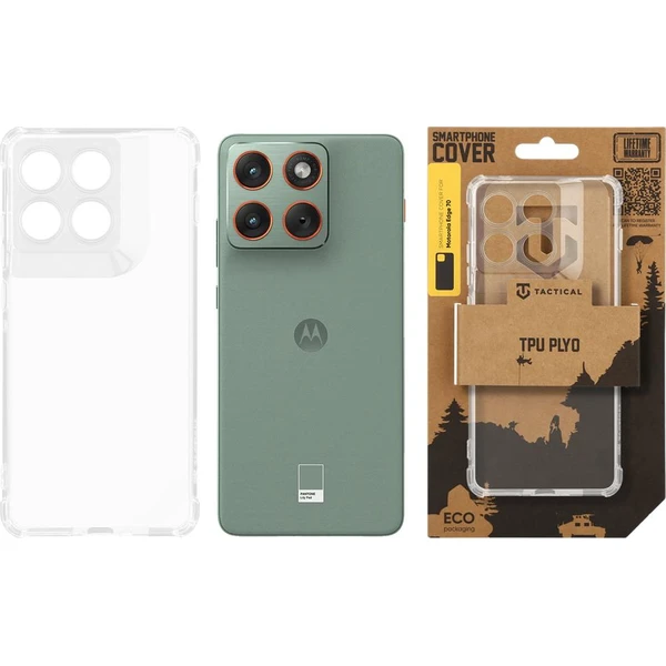 Tactical TPU Plyo kryt Motorola Edge 70 čirý - Pouzdra - Obrázek e9d594b1d3a044df8d77d26706a6bdb7