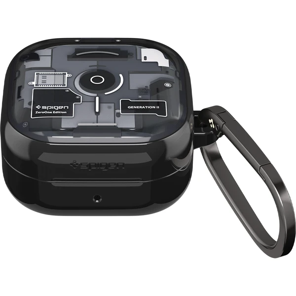 Spigen Ultra Hybrid pouzdro Samsung Galaxy Buds 4 Pro/Buds4, Zero One Black - Pouzdra - Obrázek e9fa8315e4ee499a805fb1b46a51f415