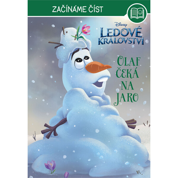 Ledové království – Začínáme číst - Olaf čeká na jaro