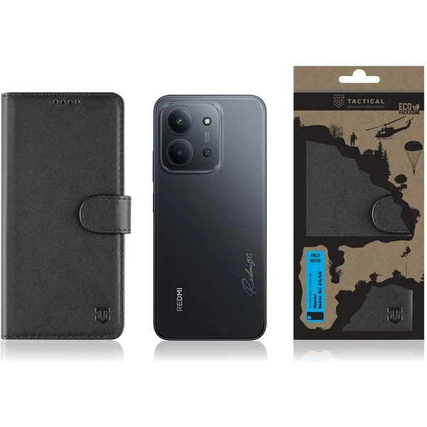 Tactical Field Notes pouzdro Xiaomi Redmi 15C 4G/5G černé - Pouzdra - Obrázek ea2712ab672145369fe5919f0429bea0