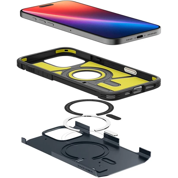 Spigen Tough Armor T MagSafe kryt iPhone 16 Pro Max modrý - Pouzdra - Obrázek ea453e96f4074fd3b7f1c6067b5f2872