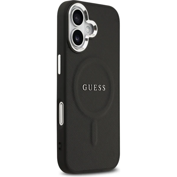 Guess PU Saffiano MagSafe kryt iPhone 17 černý - Pouzdra - Obrázek ea4ca04acb6242cda3257b2d824528cf