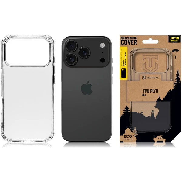 Tactical TPU Plyo kryt Apple iPhone 17 Pro čirý - Pouzdra - Obrázek ea4d48121f02466d886e278b134cd861