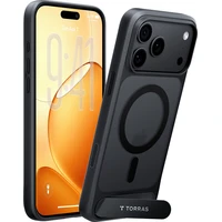 Torras Ostand L1 MagSafe kryt iPhone 18 Pro Max černý - Pouzdra