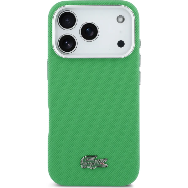 Lacoste PVC Iconic Petit Pique Metal Logo MagSafe kryt iPhone 17 Pro zelený - Pouzdra - Obrázek ea669c7f2a804908bf2e1f816f5b8754