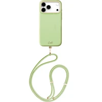 UNIQ Coehl Mirelle MagSafe kryt s poutkem iPhone 17 Pro Max Lint Green - Pouzdra
