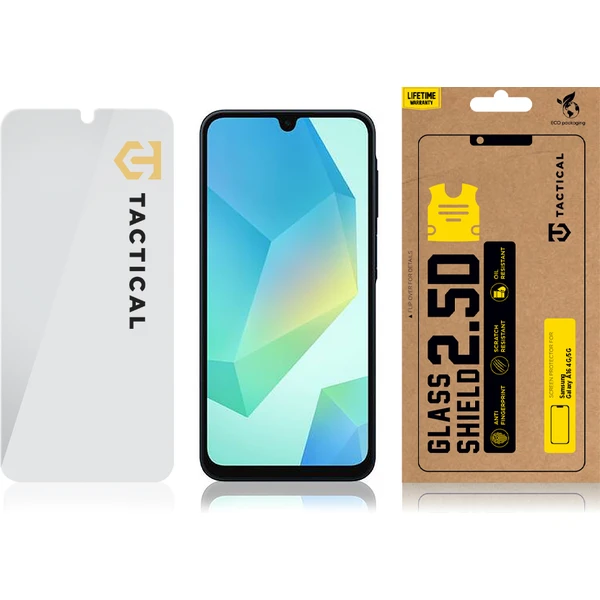 Tactical Glass Shield 2.5D sklo pro Samsung Galaxy A16 4G/5G, A26 5G čiré - Ochranné folie a skla - Obrázek ea8e3b83f77f4107bdaf061502198e3f