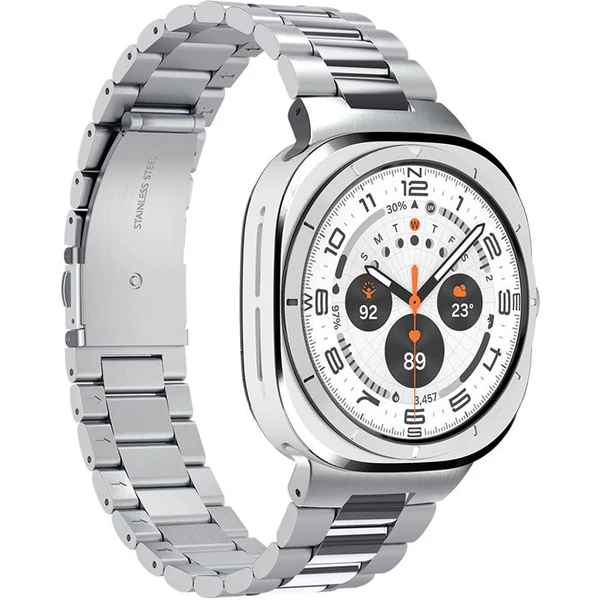 Spigen Modern Fit 316L řemínek Samsung Galaxy Watch Ultra stříbrný - Řemínky - Obrázek ea9d517316884b2581a24cbe63fe94da