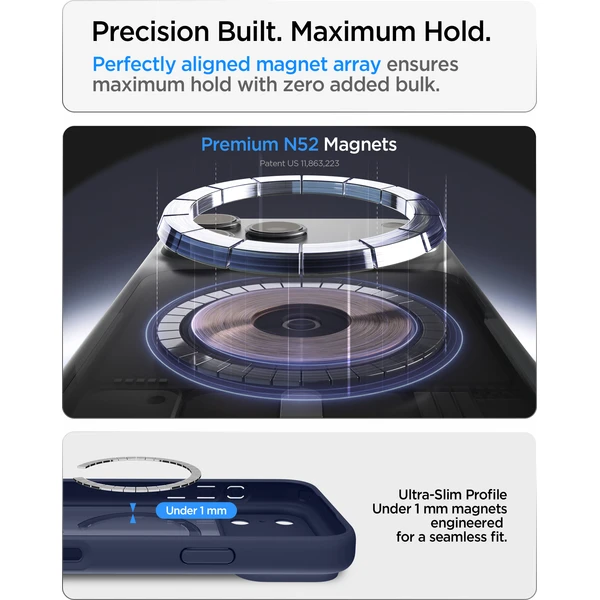 Spigen Ultra Hybrid MagSafe kryt iPhone 18 Pro Max/17 Pro Max frost deep blue - Pouzdra - Obrázek eaa57a78bbec48db95ae41ba0939accd