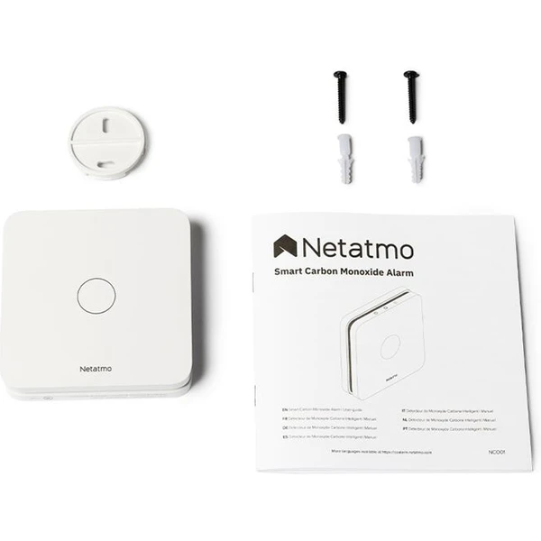 Netatmo Smart Carbon Monoxide Alarm inteligentní detektor oxidu uhelnatého  - Čidla - Obrázek eac1a7a8e19847bc9039389f28e37af8