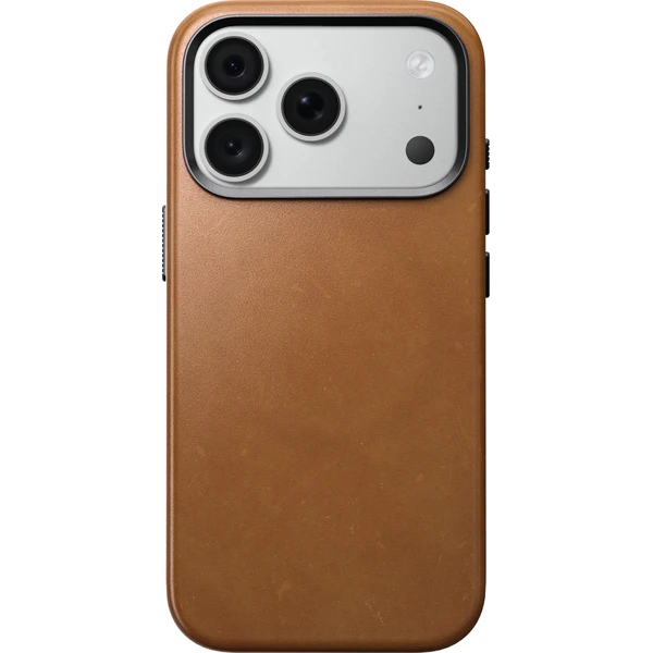 Nomad Traditional Leather MagSafe kožený kryt iPhone 17 Pro/18 Pro English Tan - Pouzdra - Obrázek eac4fc828dfd491c9f4c88d5ab85c145