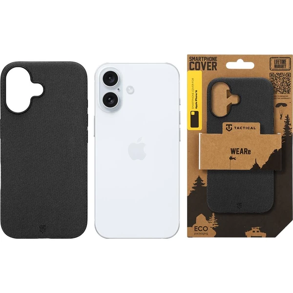 Tactical MagForce WEARe MagSafe kryt Apple iPhone 16 Black - Pouzdra - Obrázek ead5e3beec9146ad928ba623aeec2c75