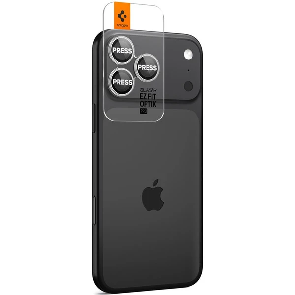 Spigen Glass tR EZ Fit Optik Pro skla iPhone 17-14 Pro/17-14 Pro Max silver (2 ks) - Ochranné folie a skla - Obrázek eae1ad9f86464bc283807291dff26152