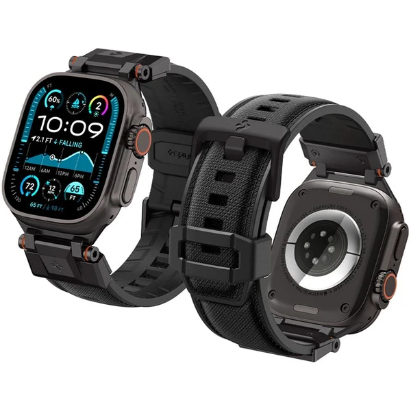 Spigen DuraPro Armor řemínek Apple Watch Ultra 49/46/45/44/42mm černý - Řemínky - Obrázek eaef9fd196a740a786182feed979b12b