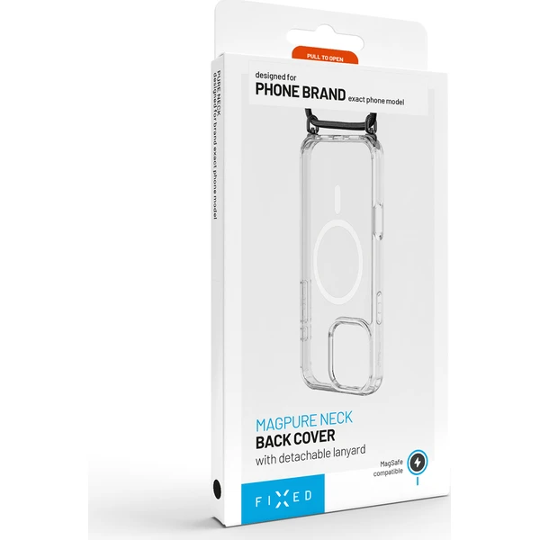 FIXED MagPure Neck kryt s černou šňůrkou na krk pro Apple iPhone 18 Pro - Pouzdra - Obrázek eaf1e793c83f4c2f90f8ca6e91005824