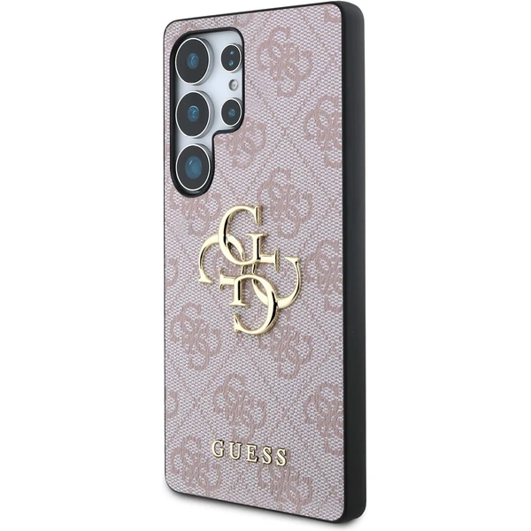 Guess PU 4G Metal Logo kryt Samsung Galaxy S25 Ultra růžový - Pouzdra - Obrázek eafe9e4b323c4f50ae1aff6ca3a71103