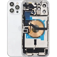 Náhradní housing pro iPhone 12 Pro Max stříbrný - Náhradní housingy