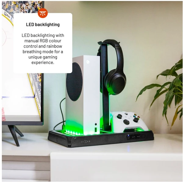 FIXED nabíjecí stanice pro Xbox Series X/S s odvětráváním, černá - Nabíječky - Obrázek eb2d7697de4e41228ab345ddf3d446bf