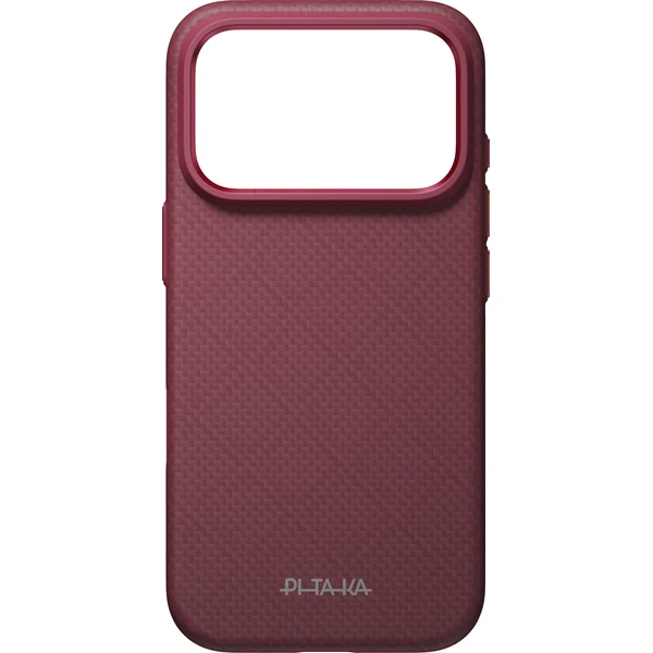 Pitaka Summa Case Argyle MagSafe kryt iPhone 18 Pro Burgundy - Pouzdra - Obrázek eb3096b0ff9a4db1875237fd73fa6248