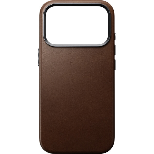 Nomad Traditional Leather MagSafe kožený kryt iPhone 17 Pro/18 Pro Brown - Pouzdra - Obrázek eb38a227ebd1484ba0871e8f3f82a206