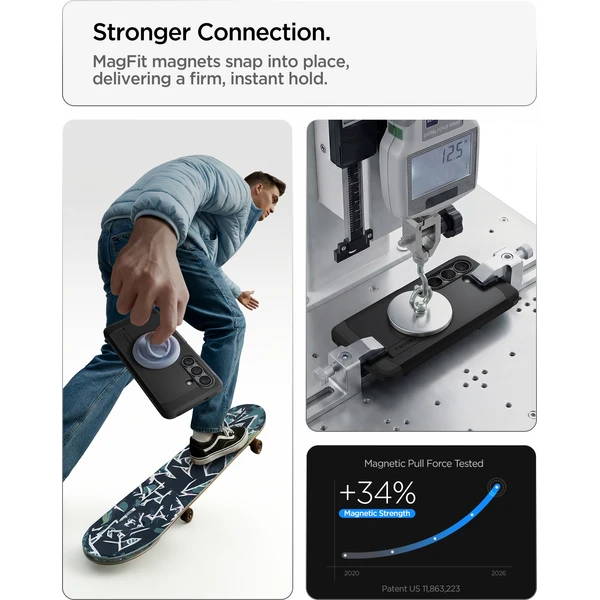 Spigen Tough Armor MagSafe kryt Samsung Galaxy S26+ černý - Pouzdra - Obrázek eb50289c7b3448359bb265651c2a2b58