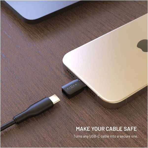 FIXED Data Blocker USB-C/USB-A redukce 240W černá - Kabely a redukce - Obrázek eb5f721ec6f84bbeb2f7b71fd70a7a52
