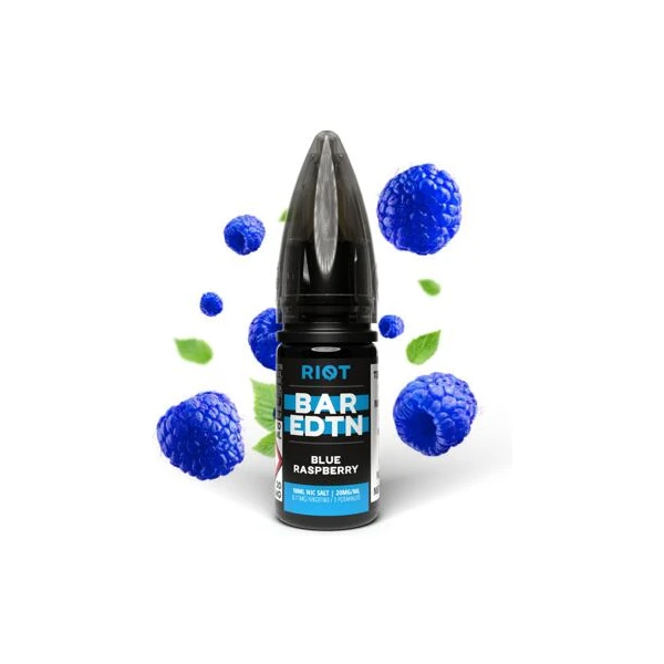 Riot BAR EDTN Salt Modrá malina 10ml (10mg) - E-liquidy - Obrázek eb920eb7967b44b0b4ed595abf02e37b