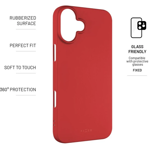 FIXED Story silikonový kryt Apple iPhone 16 Plus červený - Pouzdra - Obrázek eb978b5c950c4c779582c5db2c44915a