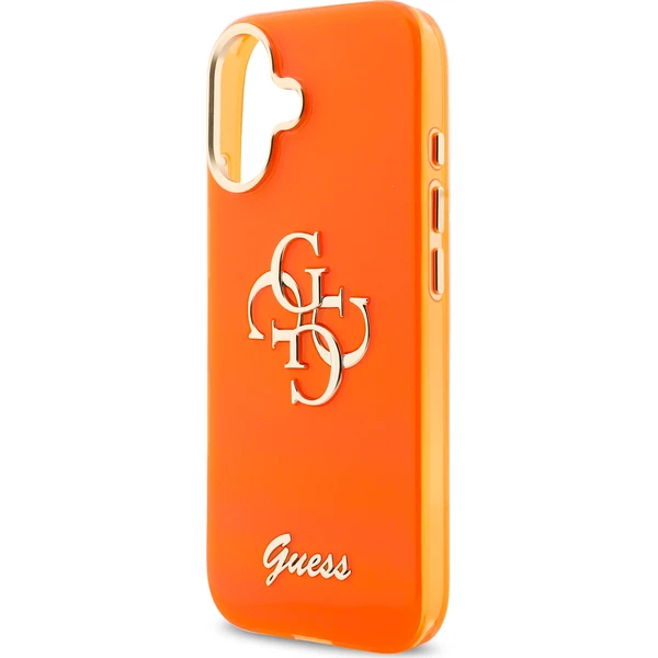 Guess IML 4G Script Metal Logo kryt iPhone 17 oranžový - Pouzdra - Obrázek ebaf5d56cbab4069a88cccb7e9291a55