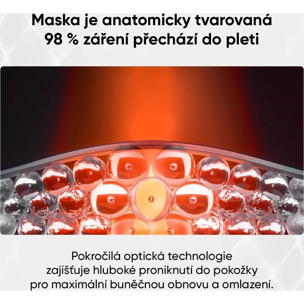 JOVS LED světelná terapeutická maska na obličej - Čističe pleti - Obrázek ebb4cc3d8d0a41b2909930ac7b2811b0